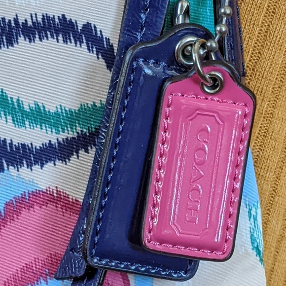 Coach Multicolored Crossbody Purse - Picture 5 of 10